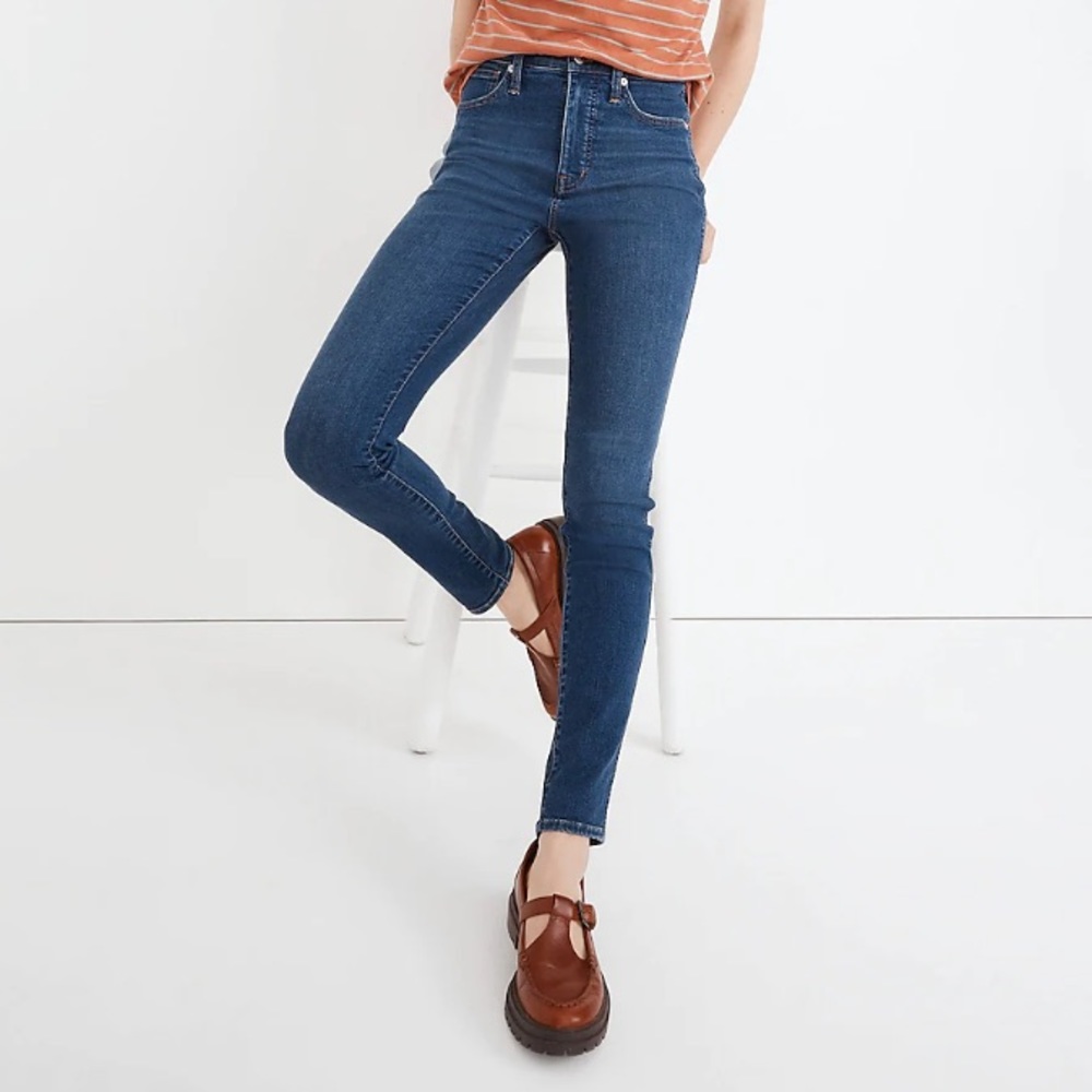 Madewell 10” High Rise Skinny Jeans